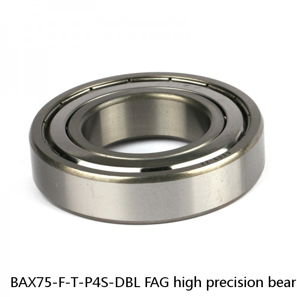 BAX75-F-T-P4S-DBL FAG high precision bearings #1 small image