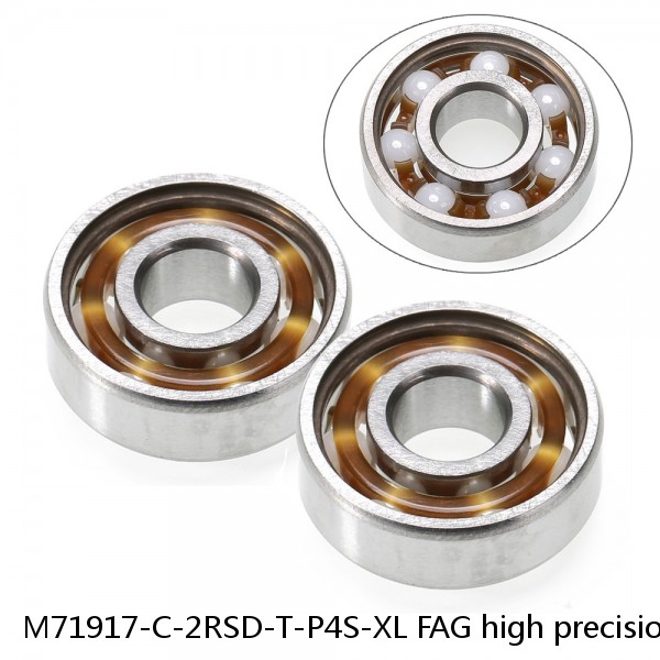 M71917-C-2RSD-T-P4S-XL FAG high precision bearings #1 image