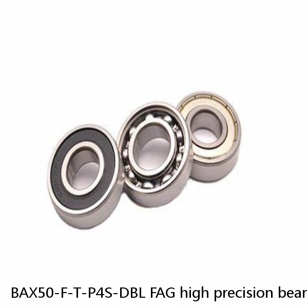 BAX50-F-T-P4S-DBL FAG high precision bearings #1 image