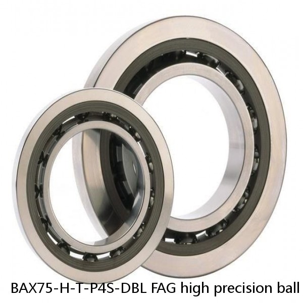 BAX75-H-T-P4S-DBL FAG high precision ball bearings #1 image